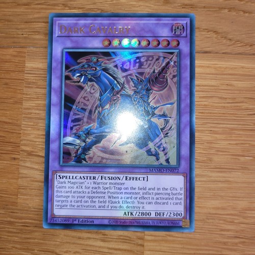 Yugioh dark cavalry mamo en072 - dark,
