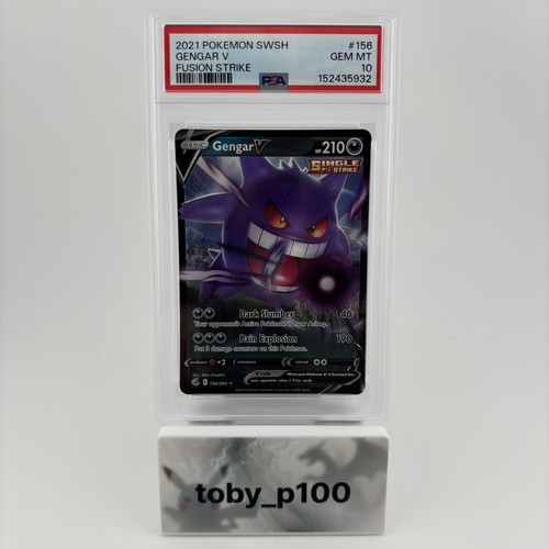 Pokemon gengar 156 - v, 156/264