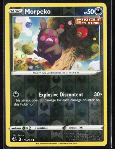 Pokemon tcg morpeko 179 - pokemon, 179/264