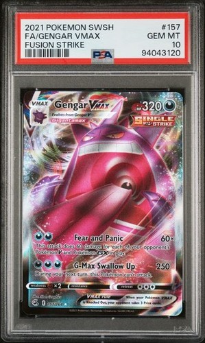 Pokémon tcg gengar vmax - pokémon,